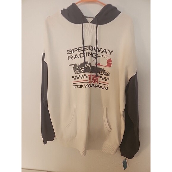 Areopostale  Mens Size Medium Racing Tokyo Sweatshirt - Picture 4 of 8